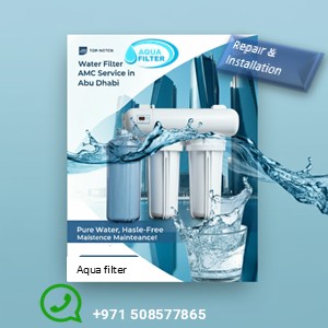 Water filter AMC service in Abu Dhabi